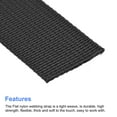 thumbnail image 2 of Uxcell Flat Nylon Webbing Strap for Luggage-rack Backpack Handle Cargo Straps Black, 2 of 3