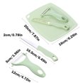 thumbnail image 3 of FHBVT Kids Knife Set with Cutting Board, Safe Kitchen Knife for Lettuce and Cake, Non-Slip Handle for Secure Grip, Perfect for Learning Cooking and Helping in the Kitchen, Ideal for Home Use, 3 of 6