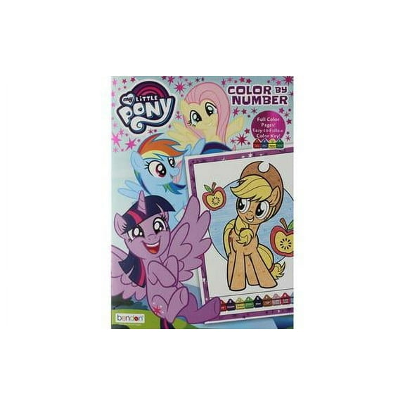 Bendon Color by Number  My Little Pony