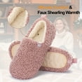 thumbnail image 5 of RockDove SoftEase Faux Shearling Memory Foam Slippers, 5 of 7