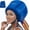 Blue, variant on Large Hooded Hair Dryer Diffuser with Built-in Headband, Heat Protection, Fast Drying & Deep Conditioning for Curly Hair