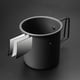 thumbnail image 2 of Taza de té Taza de camping Mango plegable 0.3L Vajilla portátil Ahorro de espacio Botella Tazleación Taza de agua multifunción para mochilero Pesca Negro SM SunniMix Taza al aire libre, 2 of 8