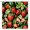Green Red Black, variant on Strawberry Shower Curtain Cute Pink Red Strawberry Watercolor Fruit Spring Summer Floral Leaves Rustic Bathroom Decor Fabric Curtain with Hooks