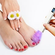 Mini UV Lamp for Gel Nails, Handheld UV Light for Nails, Portable LED Nail Lamp, Rechargeable Cordless U V Led Nail Lamp for Fast Curing, USB Small Nail Dryer with 2 Timers LED Screen