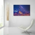 thumbnail image 6 of Epic Art 'Milky Way Over Istanbul' by Mark A Paulda, Acrylic Glass Wall Art, 36"x24", 6 of 8