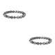 thumbnail image 1 of Qarigey Hombres Pulseras de cuentas de piedra natural turquesa Mujeres resistentes al desgaste Joyas de yoga Brazaletes de tigre para Type10 NO10, 1 of 6