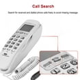 Wall Mounted Landline Phone for Home Ideal for Elderly & Hearing