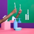 thumbnail image 2 of quip Kids Electric Toothbrush, Built-In Timer + Travel Case, Pink Rubber, 2 of 8