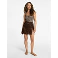 thumbnail image 2 of Time and Tru Women's and Women's Plus Size Palm Crochet Coverup Skirt, Sizes XS-3X, 2 of 5