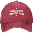 thumbnail image 1 of Make America Mexicana Again Hats Denim Cap, 1 of 6