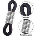 thumbnail image 3 of 20 Pieces Eyeglass Chain Ends,Silver Adjustable Long Spring Rubber Ends Connectors for Eye Glasses Holder Necklace Chain, 3 of 7