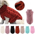 thumbnail image 5 of Soft Autumn Winter Yorkie Coat Bulldog  Chihuahua For Dogs Dog Costume Dog Clothes Pet Supplies Dog Sweater Pet Vest WHITE M, 5 of 8