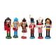 thumbnail image 5 of 6 Piezas Cascanueces de Navidad Adornos de Cascanueces de Madera Estatua de Dibujos Animados de 12 cm Figura de Cascanueces Decoración para, 5 of 9