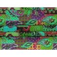 thumbnail image 5 of oneOone Velvet Light Green Fabric Paisley Patchwork Diy Clothing Quilting Fabric Print Fabric By Yard 58 Inch Wide, 5 of 7
