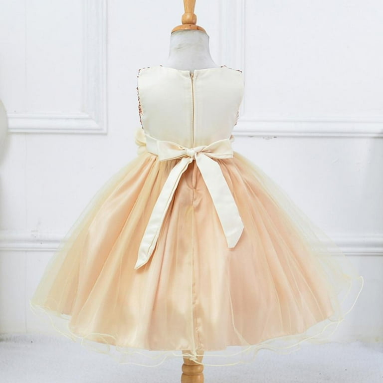 3 10T Kids Girls Flower Princess Sequin Dress Birthday Bridesmaid Party Pageant Formal Long Dresses