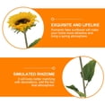 thumbnail image 3 of TABLETREANDS 10Ud Adorno De Girasol Falso Con Tallo Para Festiva Y, 3 of 7