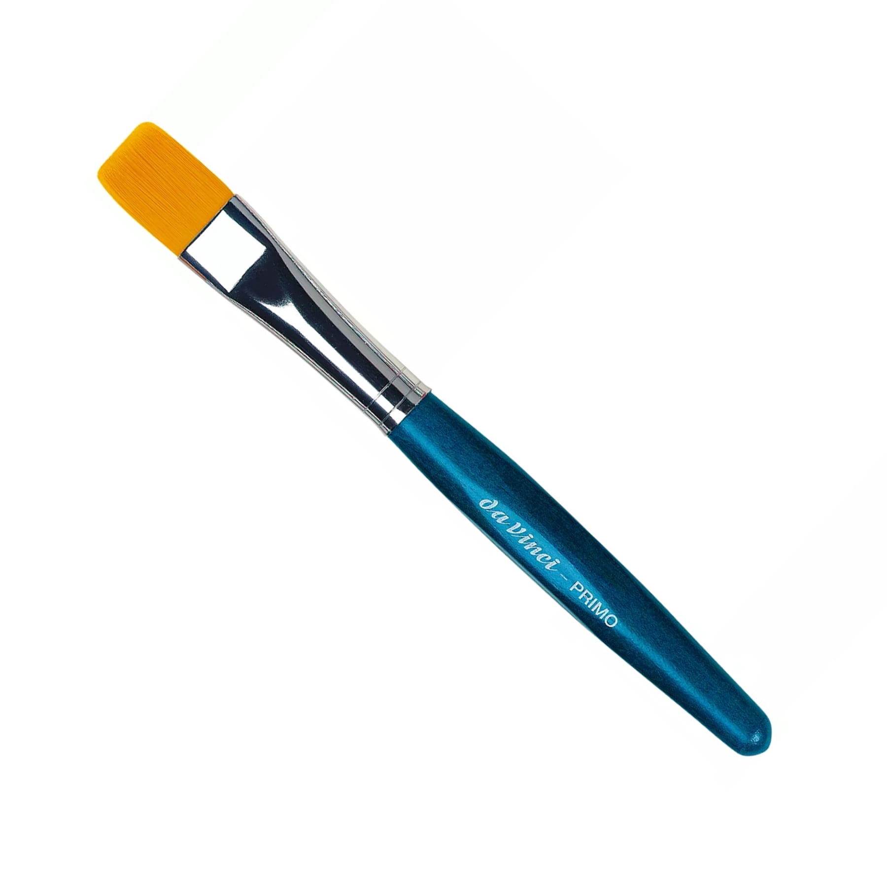 da Vinci PRIMO Preschool Brushes, Synthetics, Tempera, Blue Handles, Assorted Sizes, 2 Brush Set
