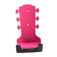 thumbnail image 4 of LeeQinersw Generic Guitar Wall Mount Hook No Drilling Ukulele Holder Stable for Violin Erhu Red, 4 of 9
