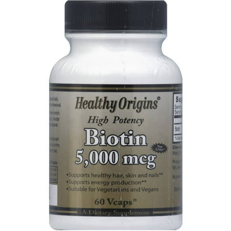 Healthy Origins Biotin capsules végétales, 60 CT