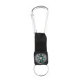 thumbnail image 4 of Clip llavero con brújula-10 Paquete de Clip de bloqueo automático de Metal-cierres para accesorios de bolsa y cinturón, actividades al , - De plata, 4 of 8
