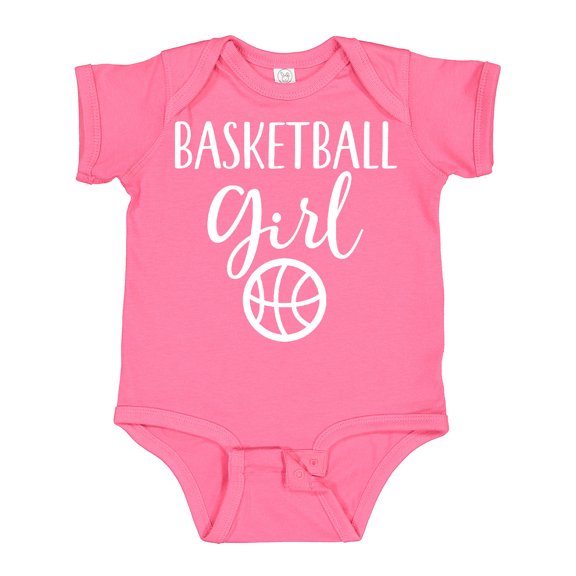 Inktastic Basketball Girl Sports Girls Baby Bodysuit