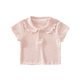 thumbnail image 1 of Ropa de Bebé de las Niñas de Verano de Manga Corta Cuello de Tortuga Superior de Moda Base Camisa Ser Usted Camisa, 1 of 8