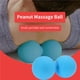 thumbnail image 2 of Soidarity Pelota de masaje de cacahuete, pelota de masaje de silicona ligera portátil, pelota de relajación muscular multiusos para gimnasio en casa, Gimnasios en casa Numero 3 Soidarity OD010800-03, 2 of 6