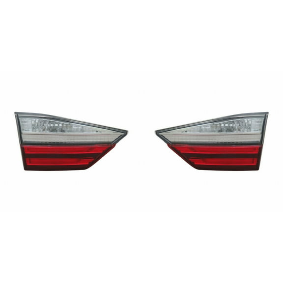 For Lexus ES350/ES300h Inner Tail Light 2016 Driver and Passenger Side | Pair | LED | For LX2802126 | 81591-33300