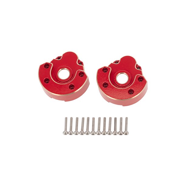 Vogacara Servo Base Estructura sólida Accesorios mejorados Exquisita Buena decoración Brazo de nudillo decorativo Suministros para vehículos Kits de construcción modelo Rojo