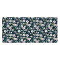 thumbnail image 2 of Disketp Lilies Flowers Gaming Mouse Mat Long Extended Mouse Pad Desk Mat Non-Slip Rubber Mice Pads Stitched Edges(315.5 x 16 x 0.12 Inches), 2 of 8