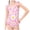 Pink, variant on Bovxnpu Girls One Piece Swimsuit Girls' Graphic Ruffled Strap 1 Piece Swimwear (Girl's or Girl's Plus)