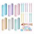 thumbnail image 1 of 12 Juegos de Pulseras de Notas de Silicona Slap y Kit de Bolígrafo de 1,0 mm Pulseras de Notas Grabables Borrables para Enfermera Planificadora, 1 of 5