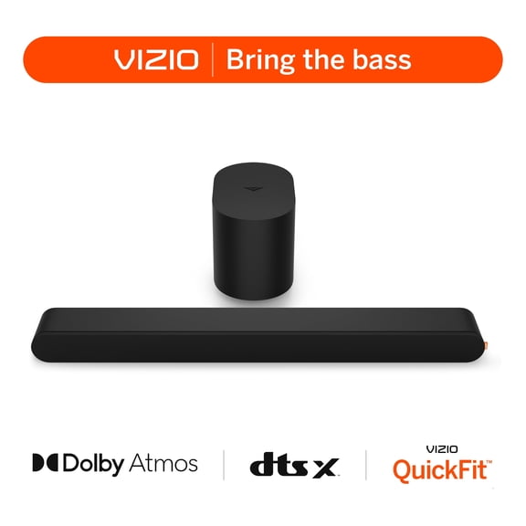 Open Box VIZIO SV210X-08 2.1 Soundbar SE, Wireless Subwoofer w/ Dolby Atmos, DTS:X, Bluetooth (NEW)