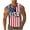 Navy, variant on Cmfcve Men's Patriotic Tank Top Independence Day Printed Pullover Tees Sleeveless V-Neck Fitness Undershirt