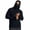 Black Sun Shirt for Men, variant on Mrmaere Men's UPF 50 Sun Protection Hooded T-Shirt with Face Mask Pullover Long Sleeve Outdoor Top Black M
