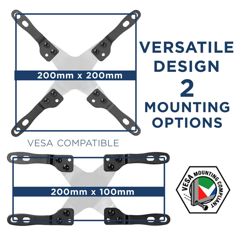 75x75, 100x100 mm VESA mount adaptor information sign Stock