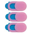 thumbnail image 2 of Deyuer 3Pcs WebCam Cover Camera Privacy Sticker for Web Laptop PC Tablet,Pink, 2 of 8