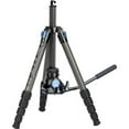 thumbnail image 5 of SIRUI 62.2inch Carbon Fiber Tripod with Fluid Video Head, Black, 5 of 6
