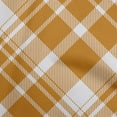 thumbnail image 1 of oneOone Velvet Orange Fabric Check Diy Clothing Quilting Fabric Print Fabric By Yard 58 Inch Wide, 1 of 4
