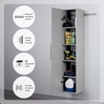 thumbnail image 2 of Prepac HangUps 15 inch Narrow Storage Cabinet, 2 of 9