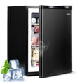 thumbnail image 1 of Costway 2.1 Cu.Ft Small Freezer Compact Freezer with Reversible Single Door Black, 1 of 10