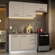 thumbnail image 2 of Cocina Integral MADESA 180cm Blanco Crema Agata, 2 of 8