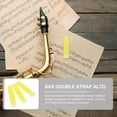 thumbnail image 2 of Shisuyan Resistant to Deformation Saxophone Reeds Khaki 3Pcs 2.8X0.6X0.1In, 2 of 8