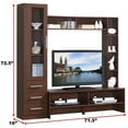 thumbnail image 6 of Techni Mobili Hillwood Hickory Home Entertainment Center for TVs up to 50", Box 1 of 2, 6 of 7