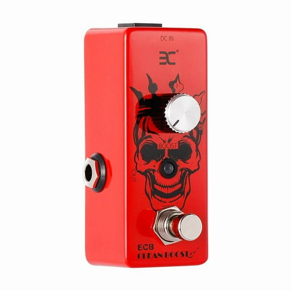 EX Bass Micro Pedal ECB Bass Clean Boost Bass Effect Pedal Full Metal Shell True Bypass Bass Pedal