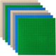 thumbnail image 2 of Paquete de 8 placas base clásicas para ladrillos de construcción, 100% compatibles con todas las principales marcas, placa base, 10" x 10", multicolor, 2 of 4