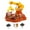 C, variante sur Staron Ensemble de Jouets Figurines de Dinosaures Mini à Pince, Jeu de Chasse Casse-Tête d'Éveil pour Enfants, Poupées Dino Portatives de Voyage pour Cadeaux de Fête d'Anniversaire pour Enfants