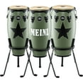 thumbnail image 2 of MEINL Headliner Designer Wood Conga with Basket Stand Vintage Wine Barrel 12-in., 2 of 5