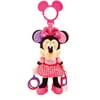 Disney Minnie Mouse Activity Toy - Soft Textures for Satisfying, Pain Relieving Teething - Stimulate Babys Senses - Safe and Asthma Friendly - Purple and Pink