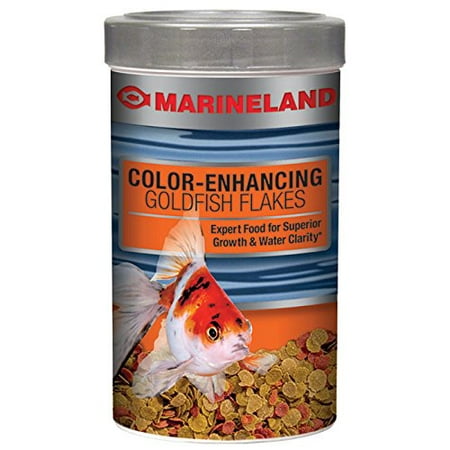 Marineland Color-Enhancing Goldfish Fish Food Flakes, 9.88